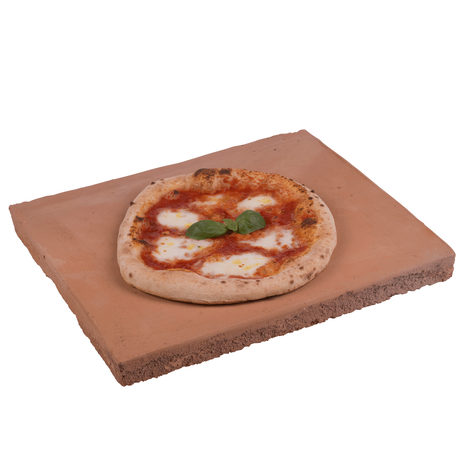 Pizzasteen biscotto met pizza