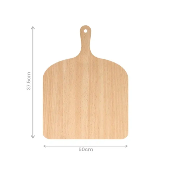Pizzaschep:pizzaplank Hout XL