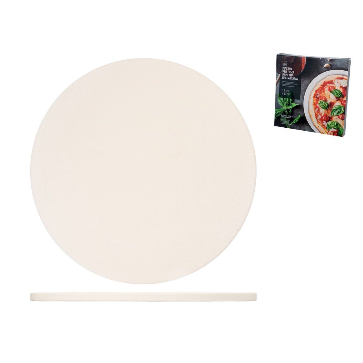 Pizzasteen 33cm h&h