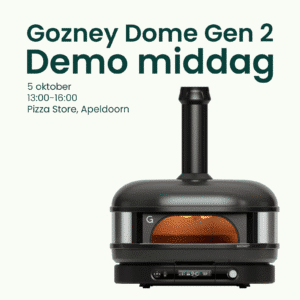 Gozney dome gen 2 demo middag product