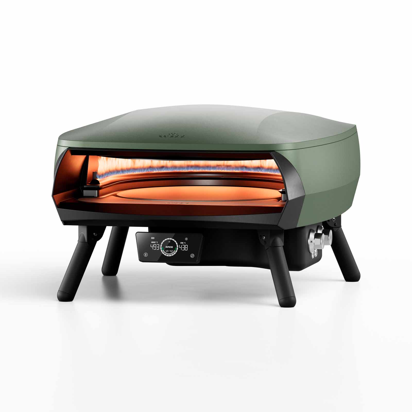 Pizzaoven etna rotante 16 Witt groen