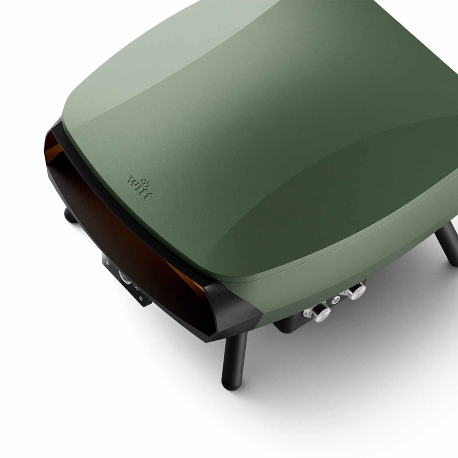 Pizzaoven etna rotante 16 witt groen above