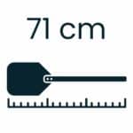 71 cm