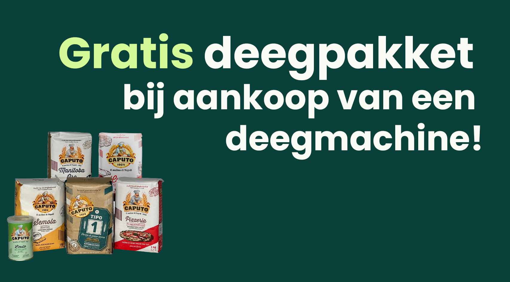 Banner deegmachine actie