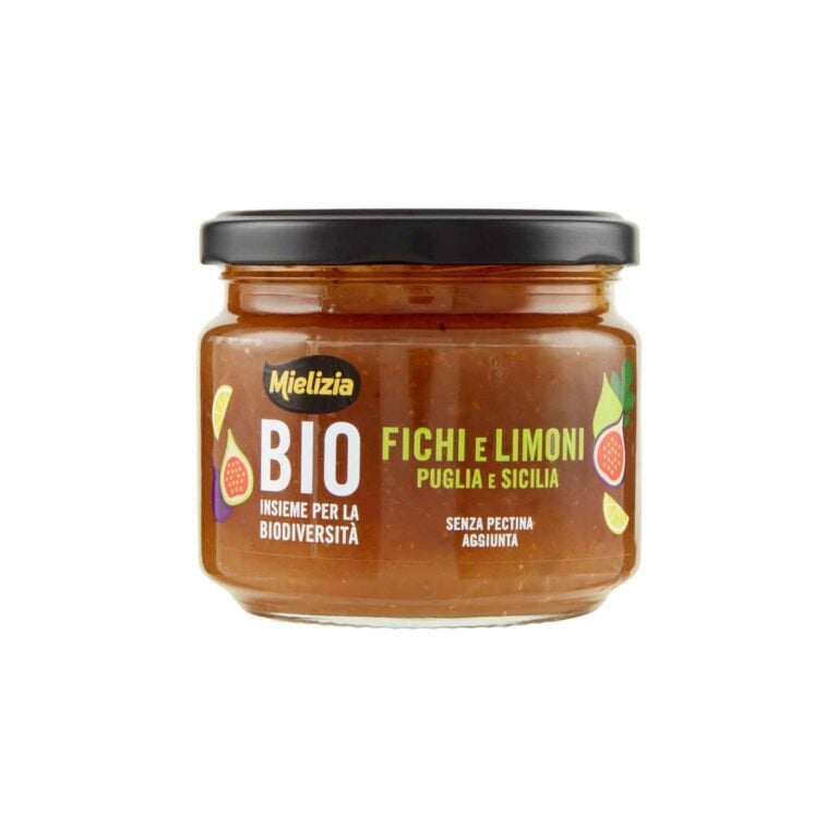 Biologische vijgen en citroencompote mielizia