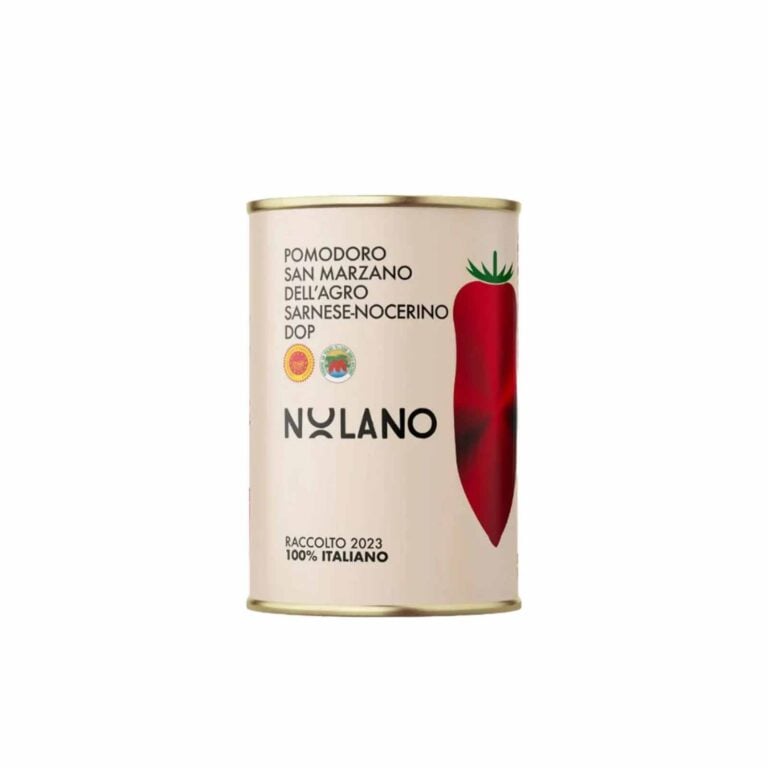 Nolano gepelde San Marzano tomaten 400gr
