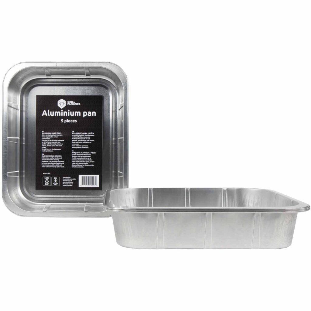 Aluminiumpan 5stuks Grill Fanatics
