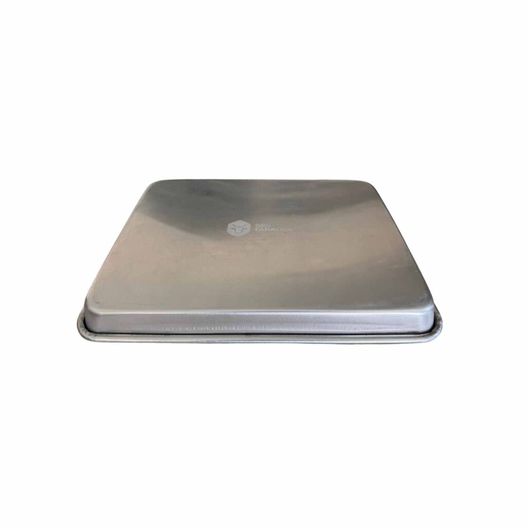 Herbruikbare aluminium schaal Grill Fanatics.3