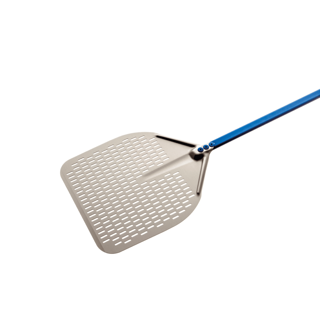 Geperforeerde pizzaschep Azzurra | Gi Metal